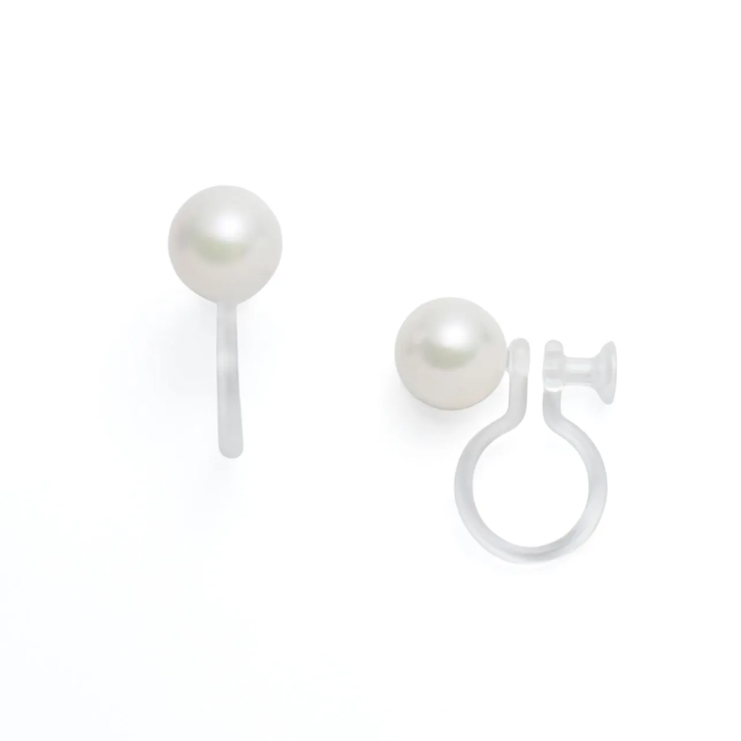 あこや真珠5-5.5mmノンホールピアス
